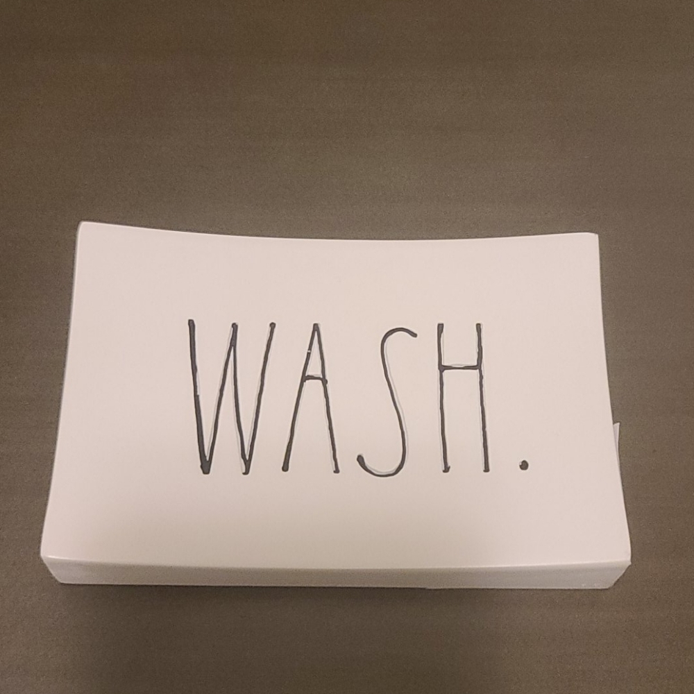 Rae Dunn Soap Dish "WHITE"